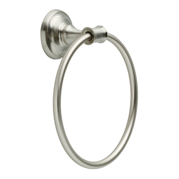 Stainless Steel Towel Ring Holder Hanger Wall Mounted Bathroom Home Tool 